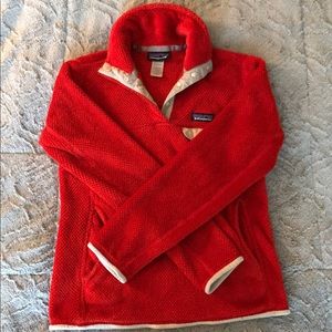 Red/Orange Patagonia Fleece