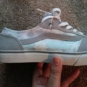 Gray pink Vans