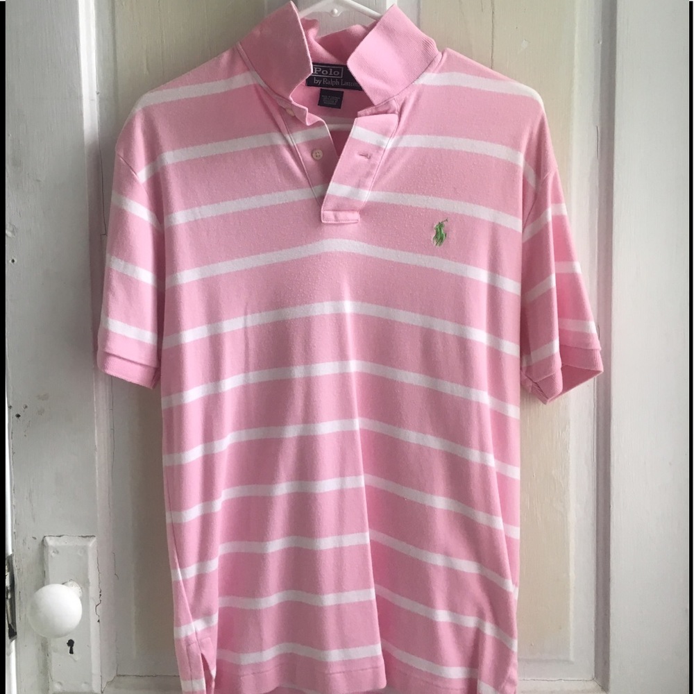 Men's Ralph Lauren striped polo shirt