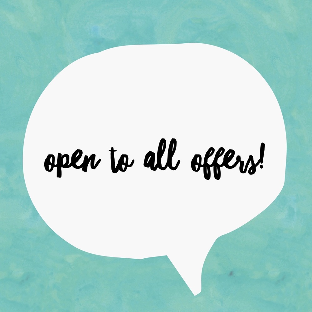 Open to all offers!