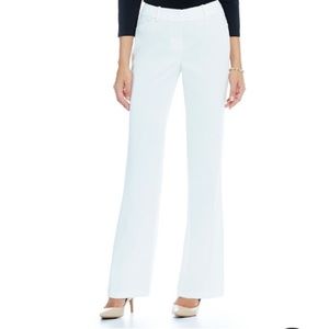 White Slacks. Size 6.