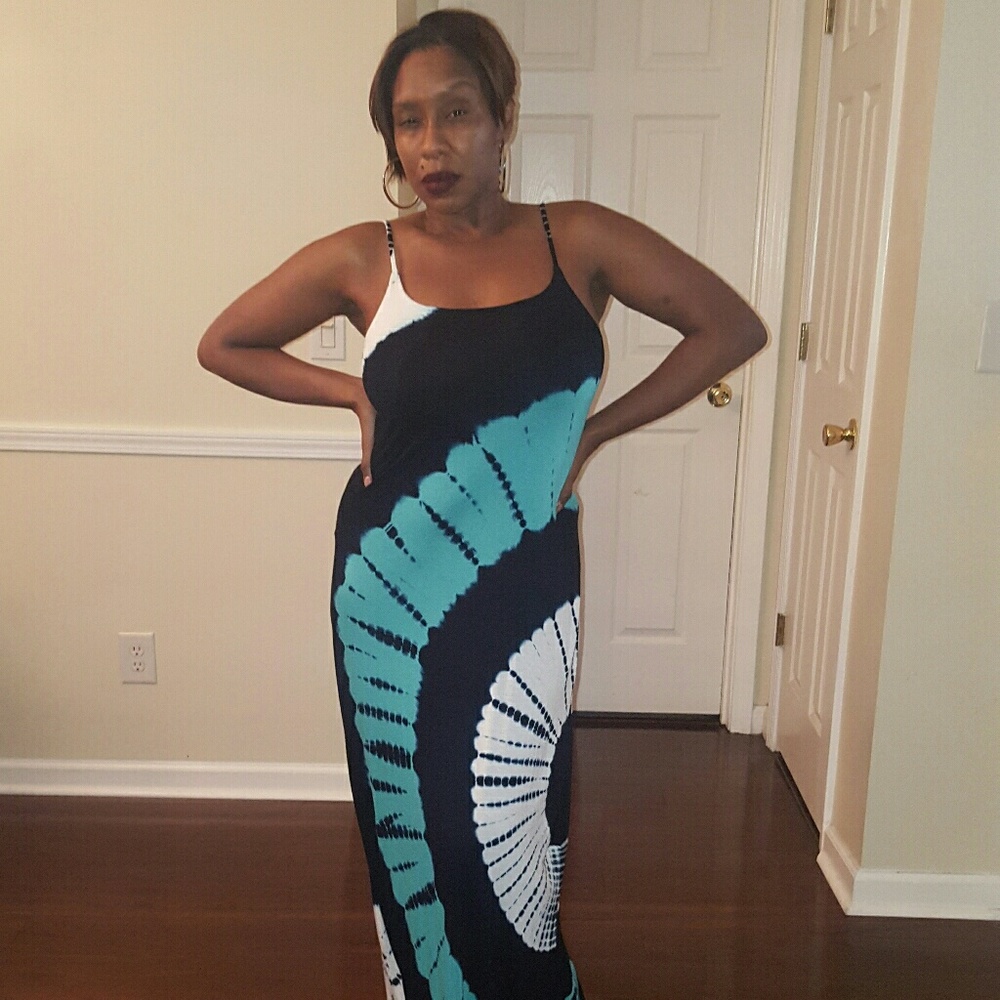 Tie dye Maxi Dress