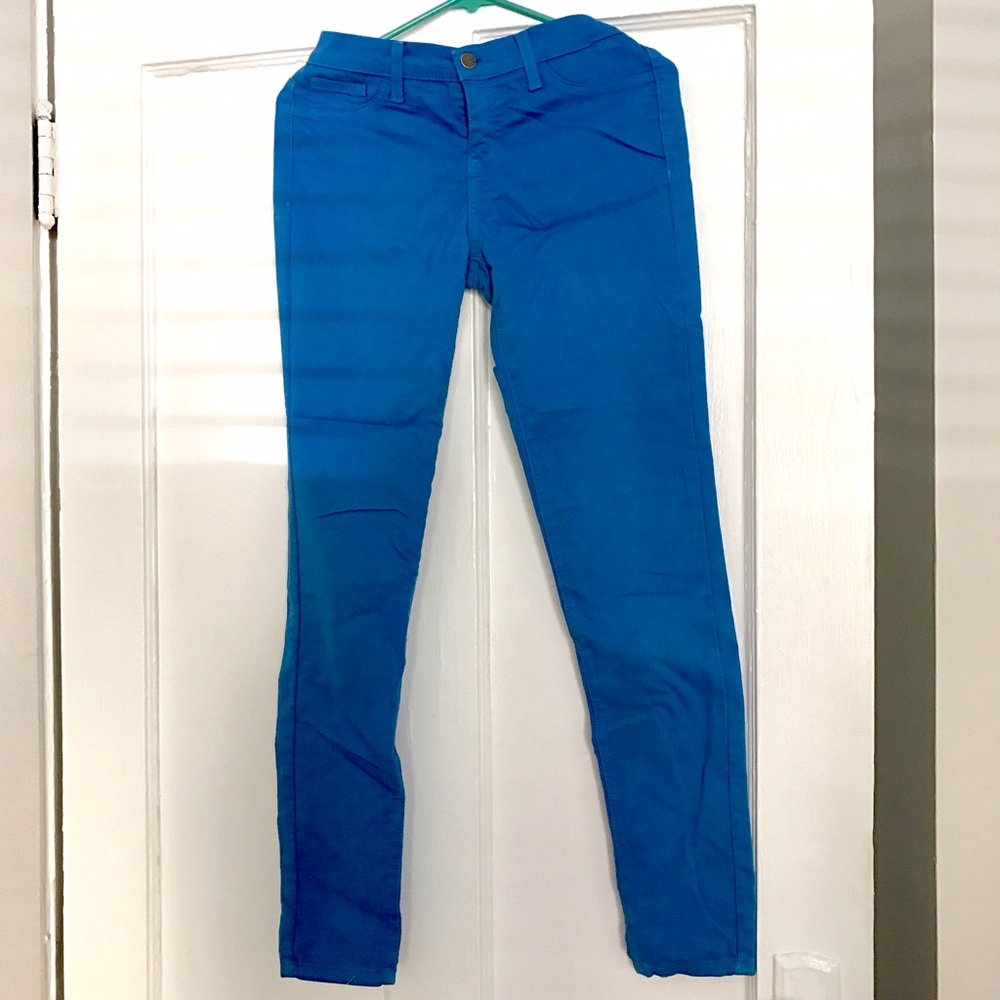 Blue Francesca's Collections stretchy jeans