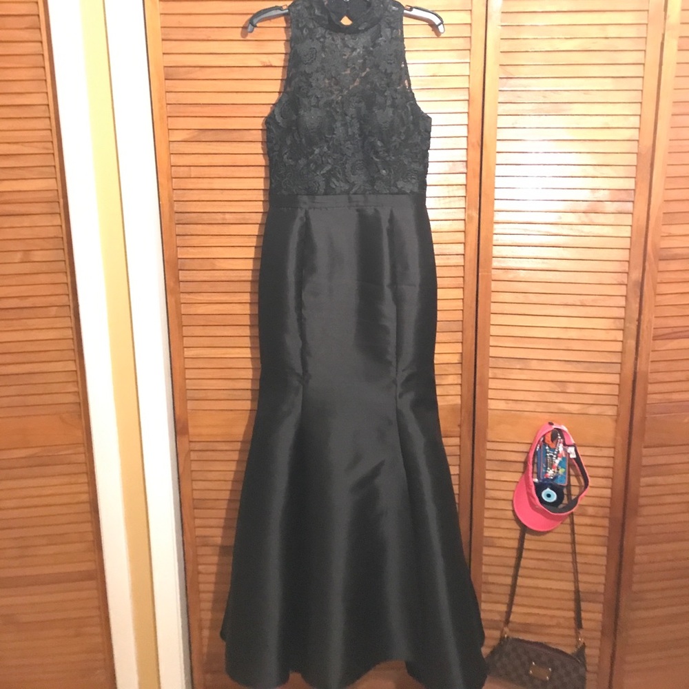 Black long dress