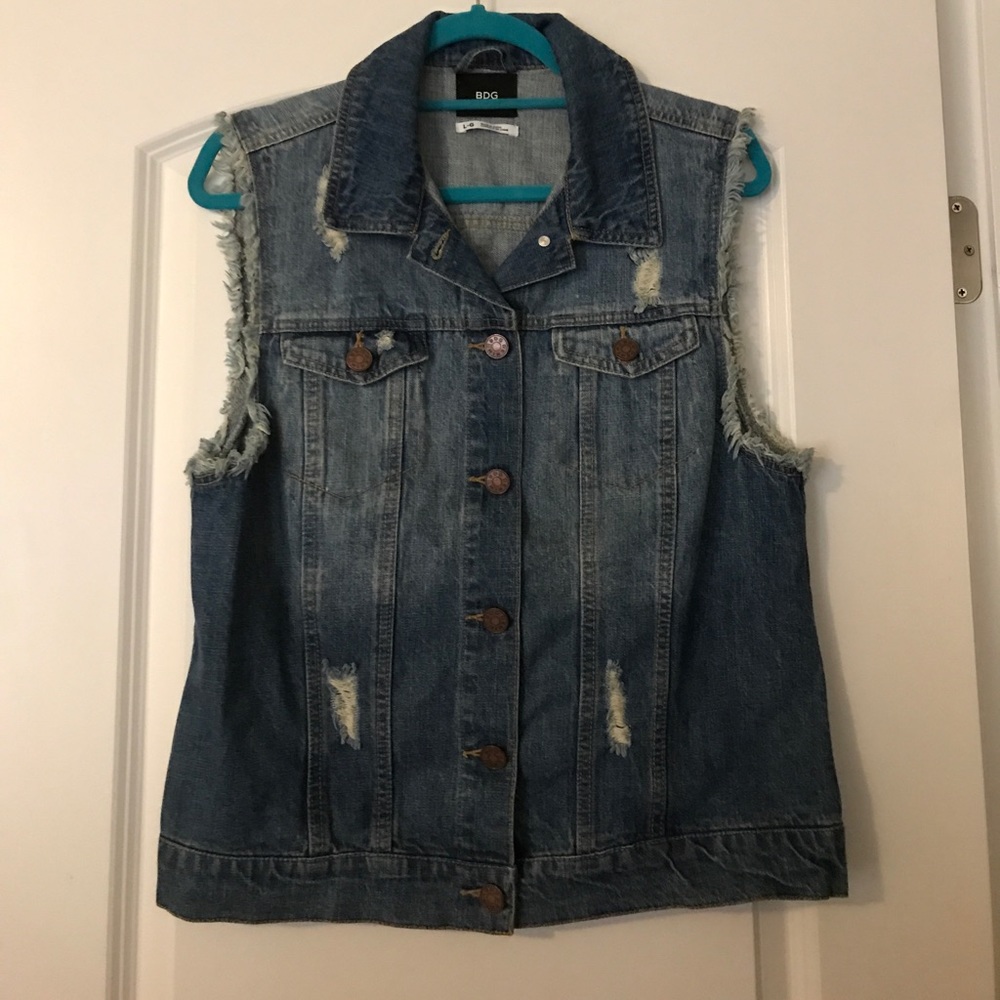 Urban outfitters denim vest