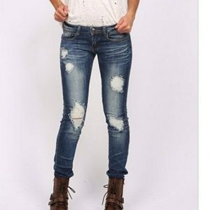 Machine Jeans Medium Wash skinny jeans