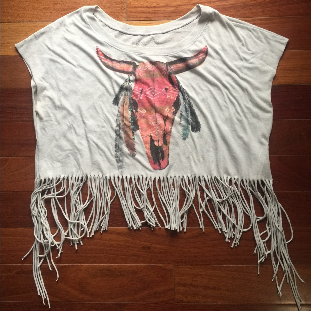 Fringe Crop-Top