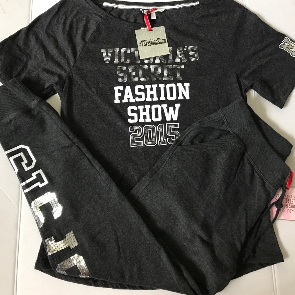 VSFS NYC t and jogger set lounge wear nwt