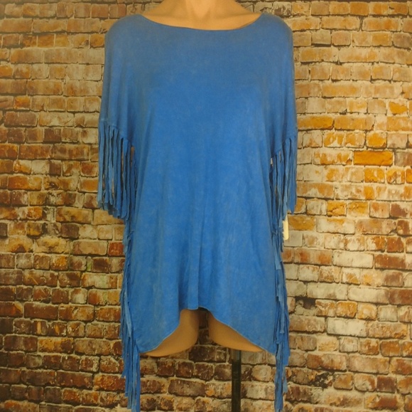 NWT Wrangler Fringe T Shirt Medium - Picture 2 of 5