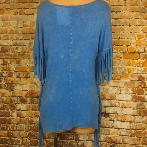 NWT Wrangler Fringe T Shirt Medium - Picture 3 of 5