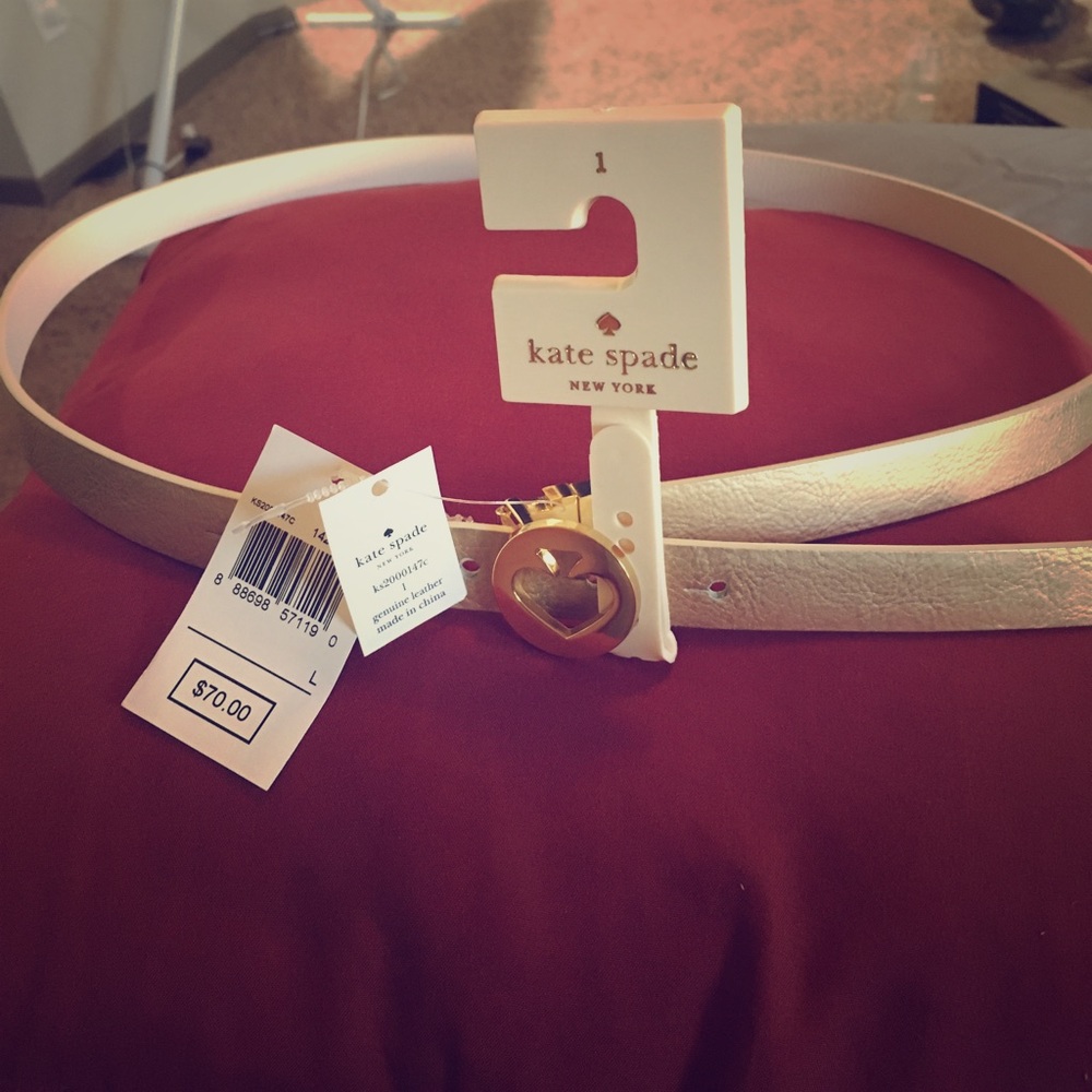 Kate spade leather belt