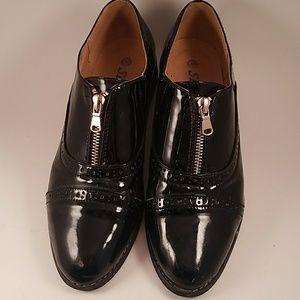 SDS Black Patent Oxfords