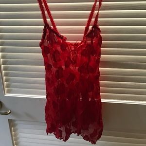 Red lingerie w/ ❤️s