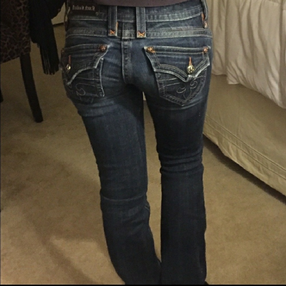 💲SOLD💲Rock Revival "Gwen Boot" blue jeans