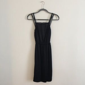 Vintage Slip Dress with Lace Trim