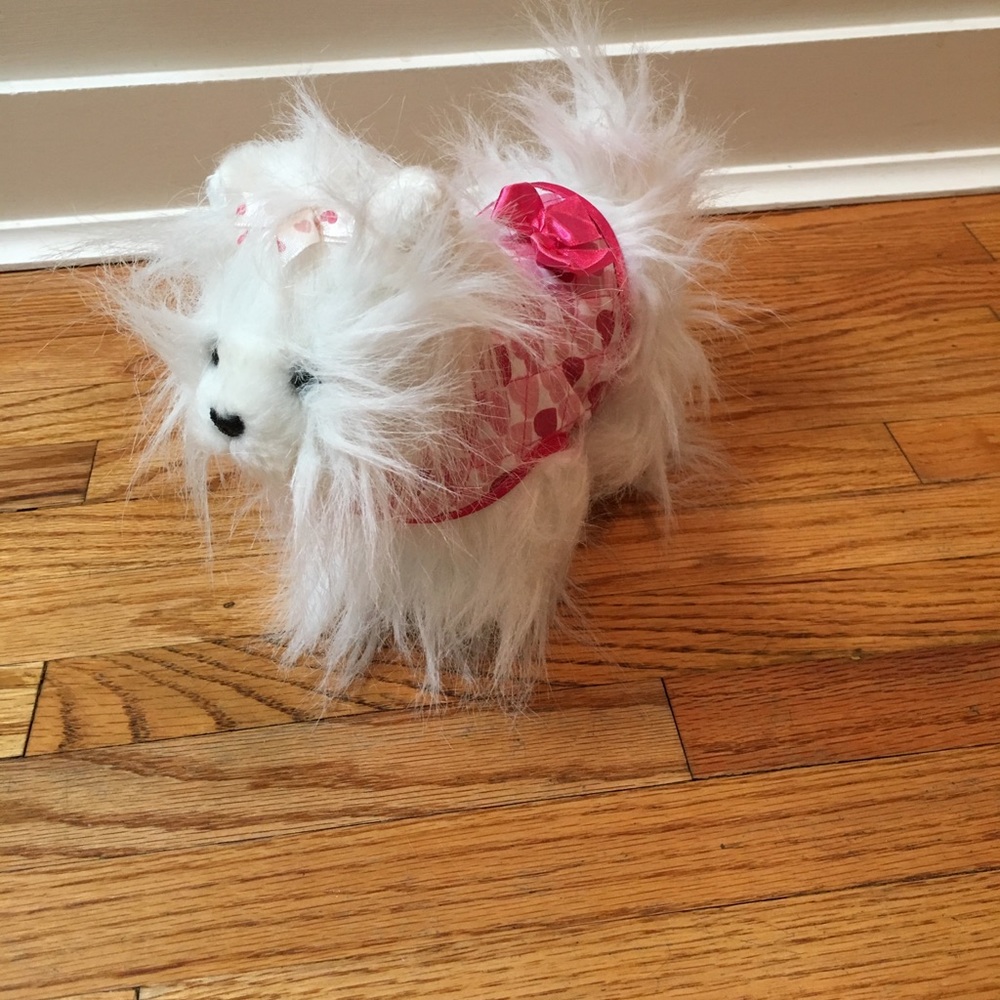 Webkins Ganz white Yorkie dog heart jacket