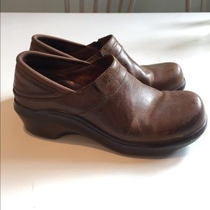 Ariat Brown Leather Clogs