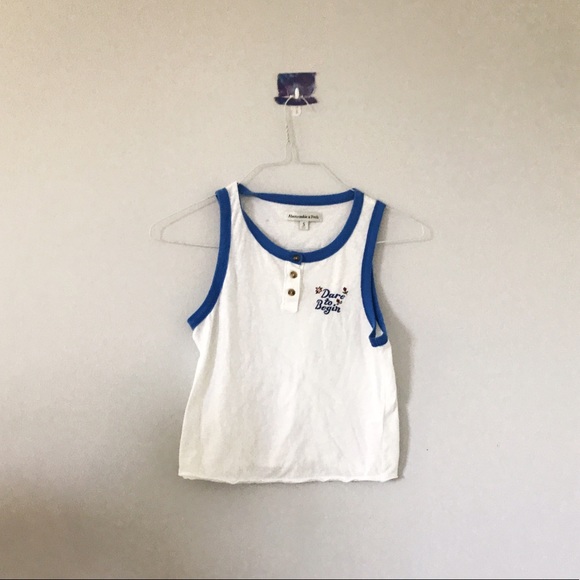 Abercrombie detailed crop top - Picture 1 of 2