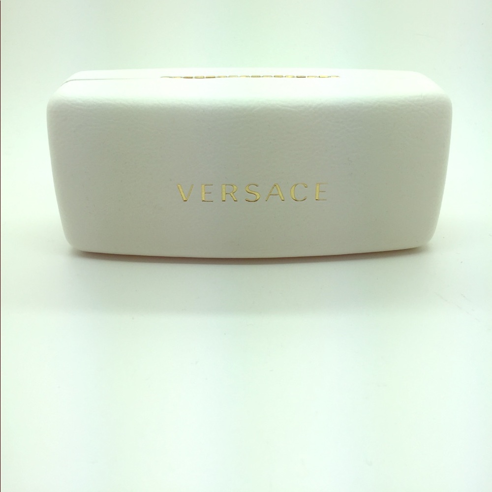 Authentic Versace White Sunglasses Case