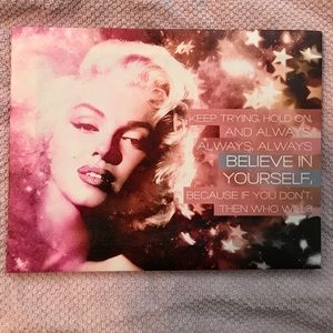 Small Marilyn Monroe art