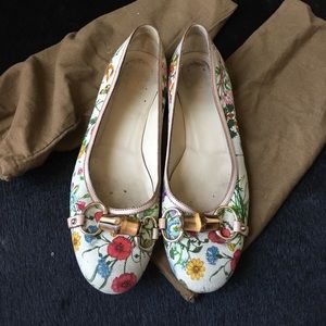Gucci Flower Flats