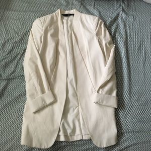 Mossimo light cream blazer - size S