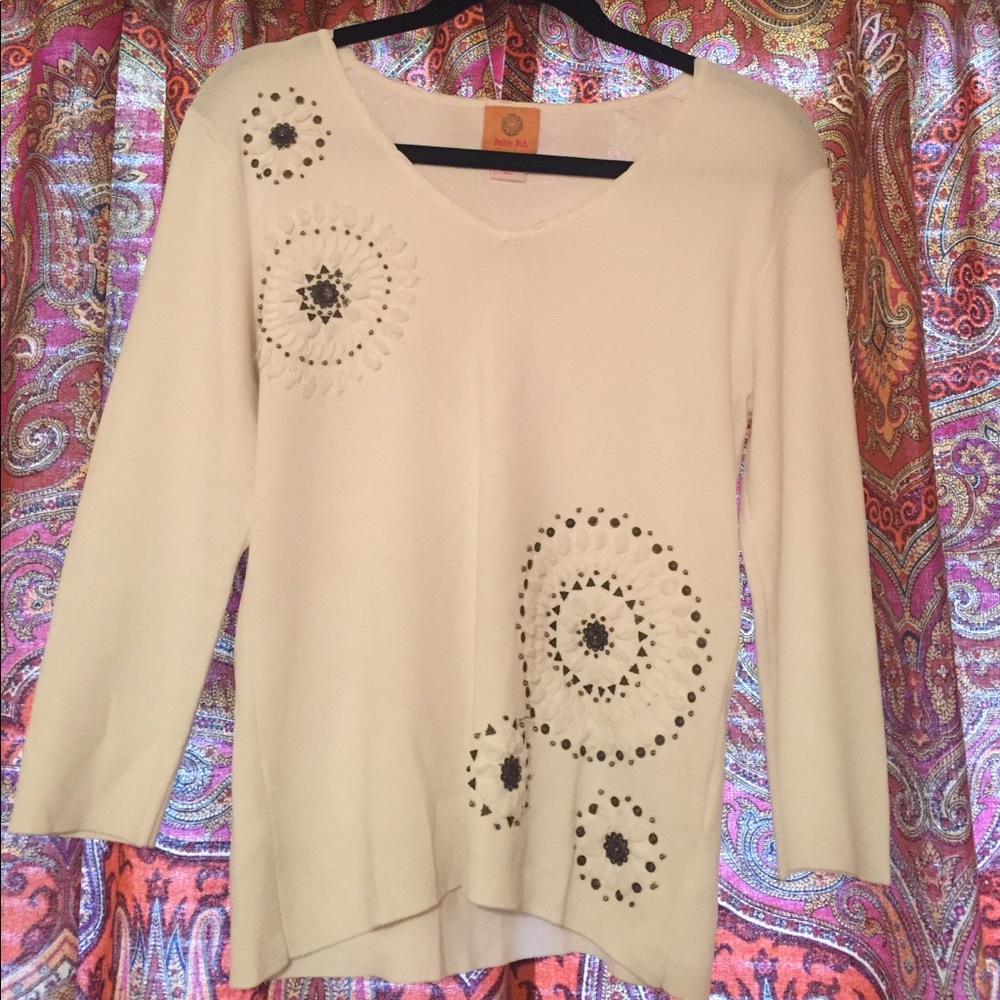 Ruby Rd Sweater Blouse • Sz L • Soft and comfy!