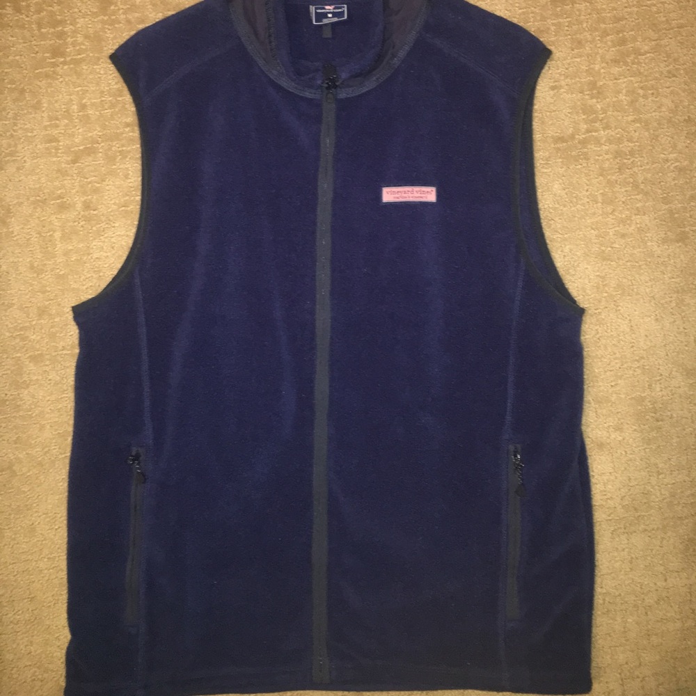 Navy Vineyard Vines Vest