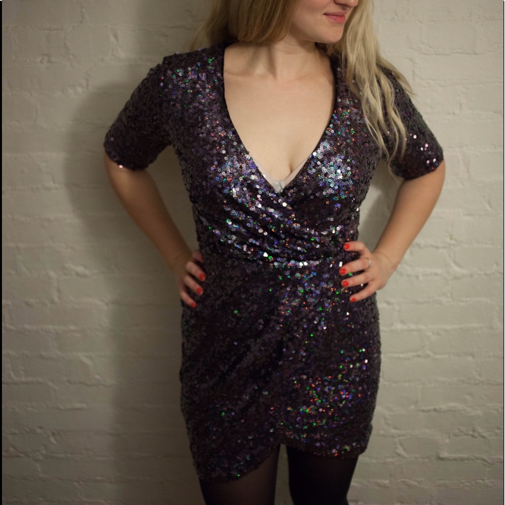 French Connection Sequined Party Dress