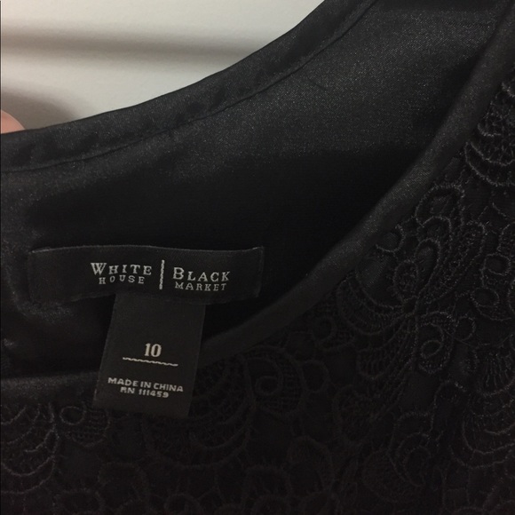 Little black brocade dress - Picture 5 of 5