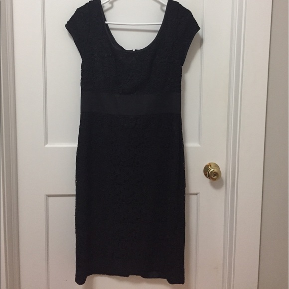 Little black brocade dress - Picture 1 of 5