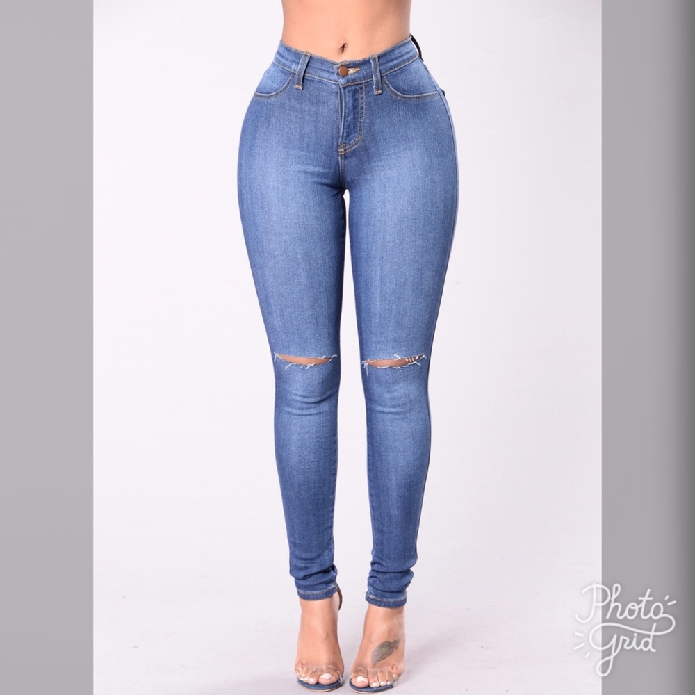 Fashion Nova canopy jeans