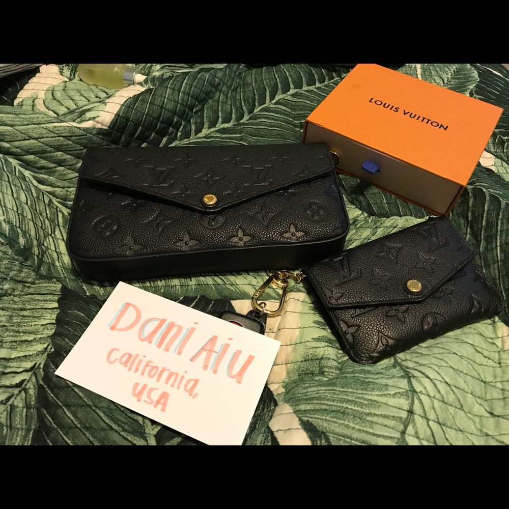 Louis Vuitton Empreinte Felicie & Key Cles