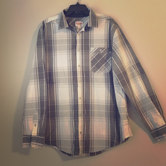 Mossimo Supply Co. Other - Men’s Plaid Button Up Shirt Casual Long Sleeve
