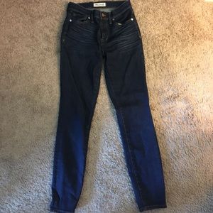 Madewell EUC Sz 25 High Riser Skinny Jeans - Davis