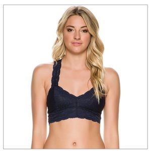 Grey-Purple Galloon Racerback Freepeople Bralette