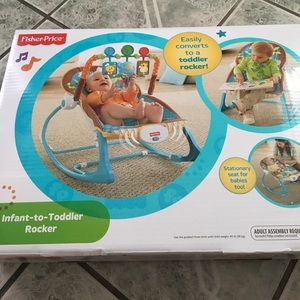 Infant to toddler rocker