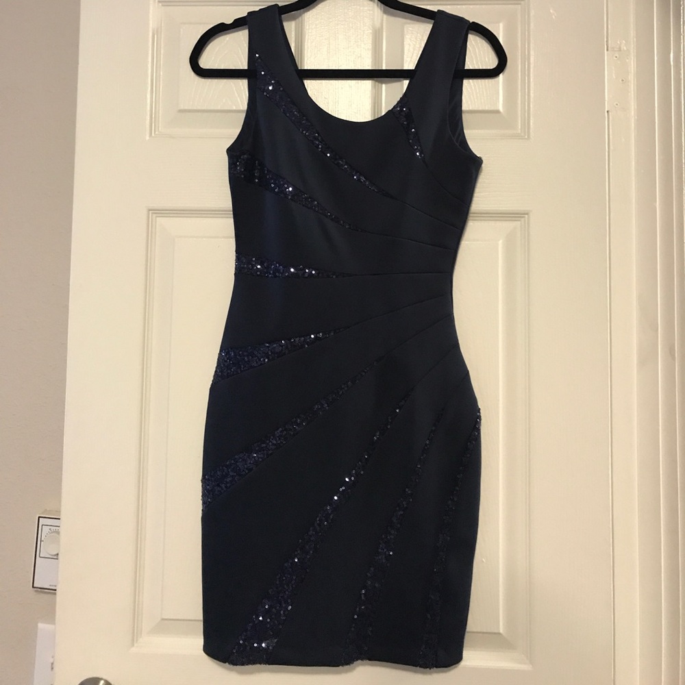 Dark Blue Dress