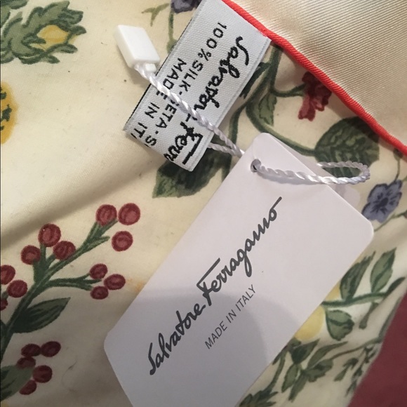 Silk Salvatore Ferragamo Scarf - Picture 2 of 2
