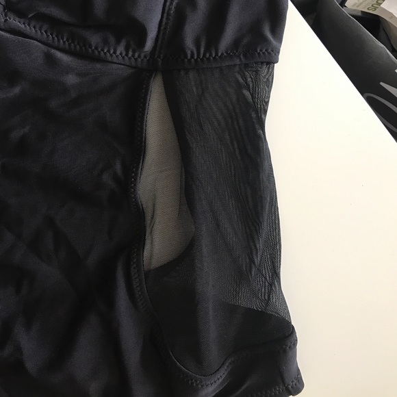 Black mesh one piece EUC - Picture 2 of 4
