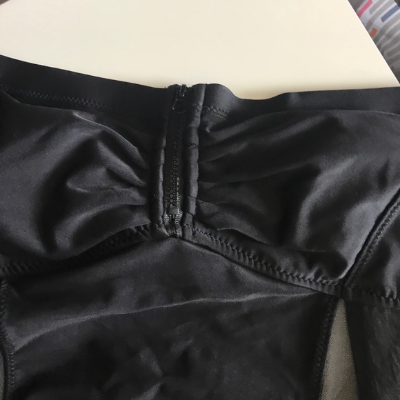 Black mesh one piece EUC - Picture 3 of 4