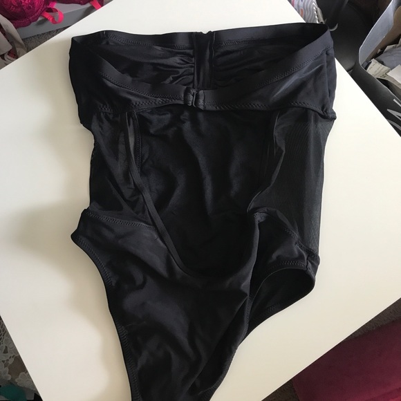 Black mesh one piece EUC - Picture 4 of 4
