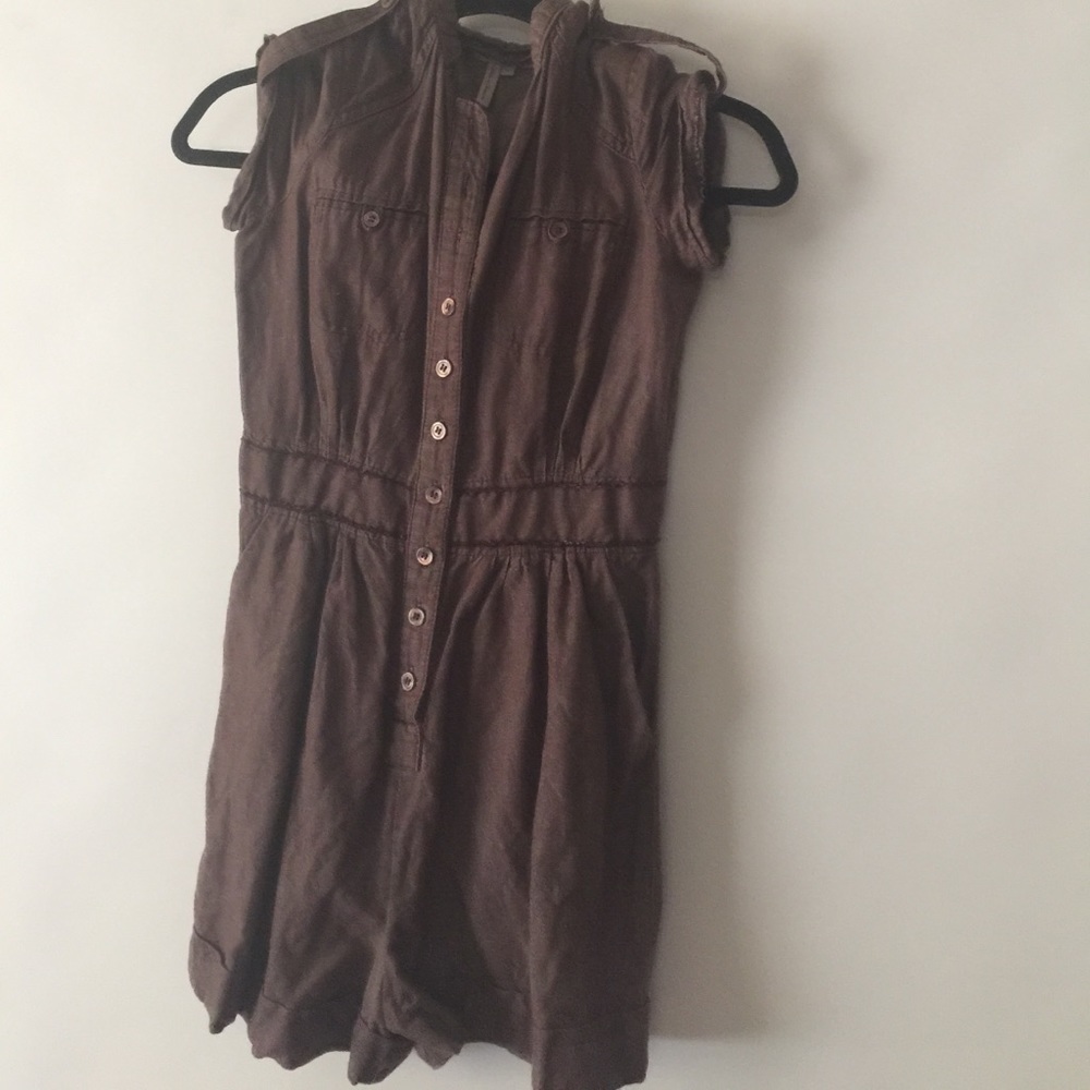 BCBGeneration romper size 2 brown .