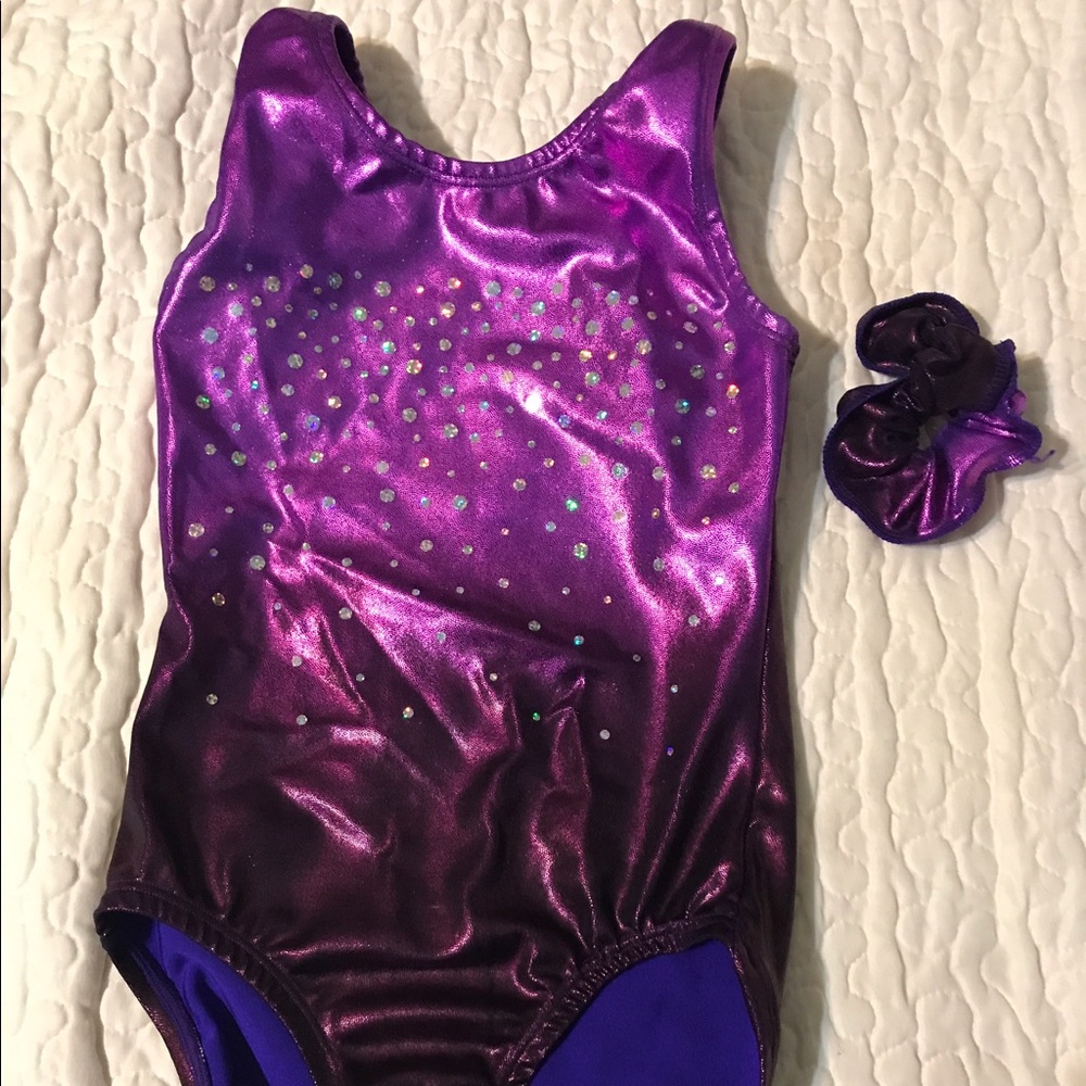 Girls Large gymnastics leotard