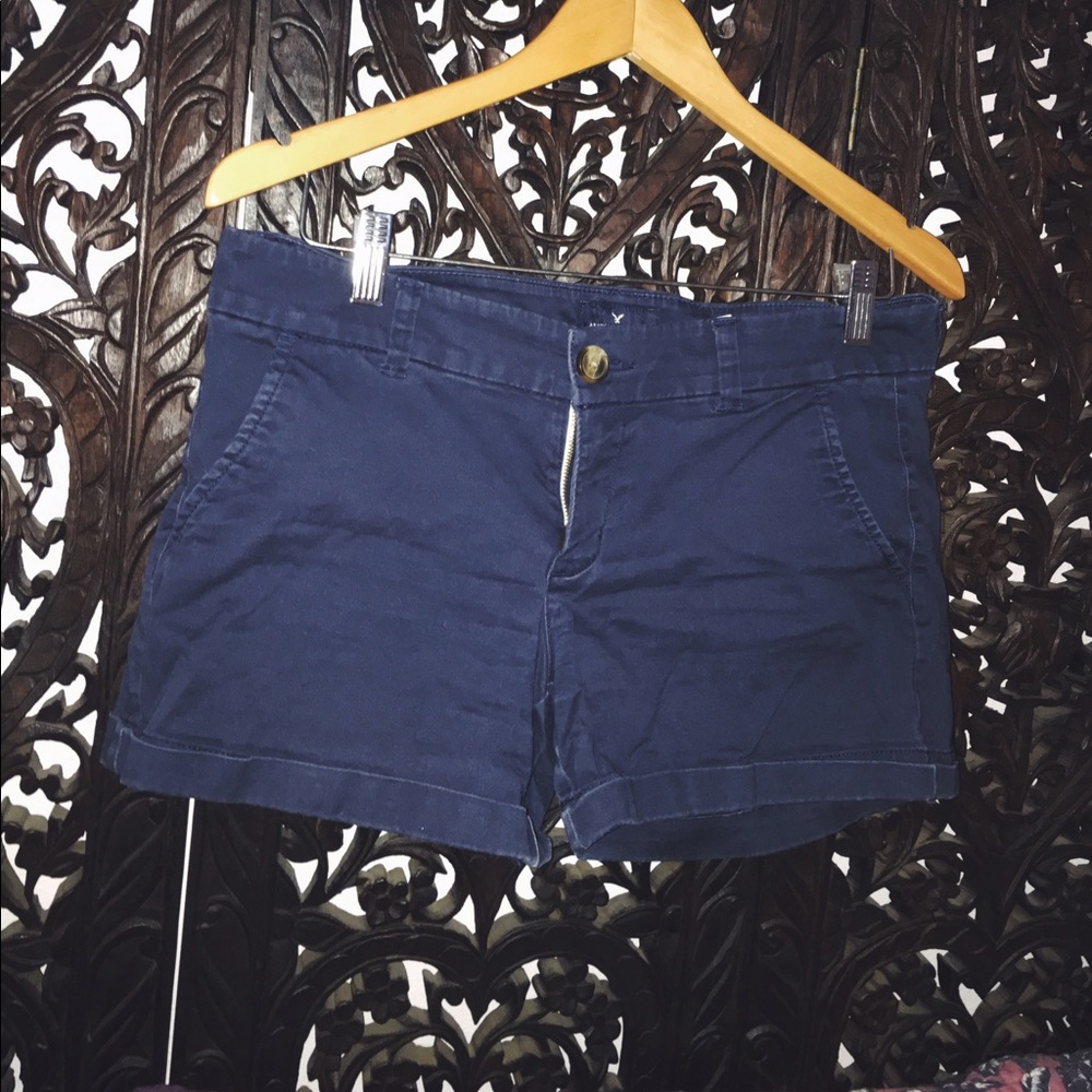 Navy shorts