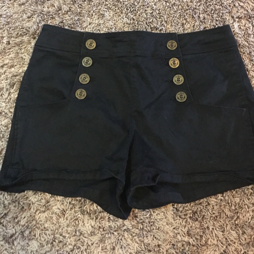 Express High Waist Sailor Shorts