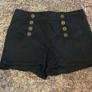 Express High Waist Sailor Shorts