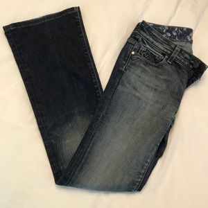 Paige bootcut special embroidery killer jeans