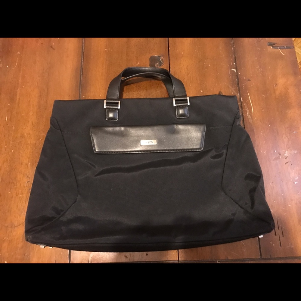 Tumi black purse Handbag nylon leather