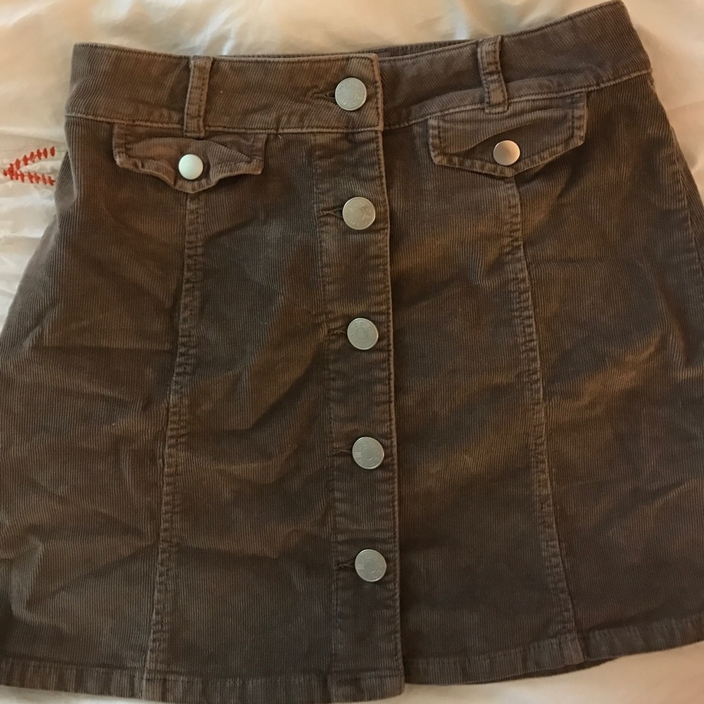 Corduroy Skirt